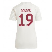Bayern Munich Alphonso Davies #19 Tredjetrøje Dame 2023-24 Kortærmet